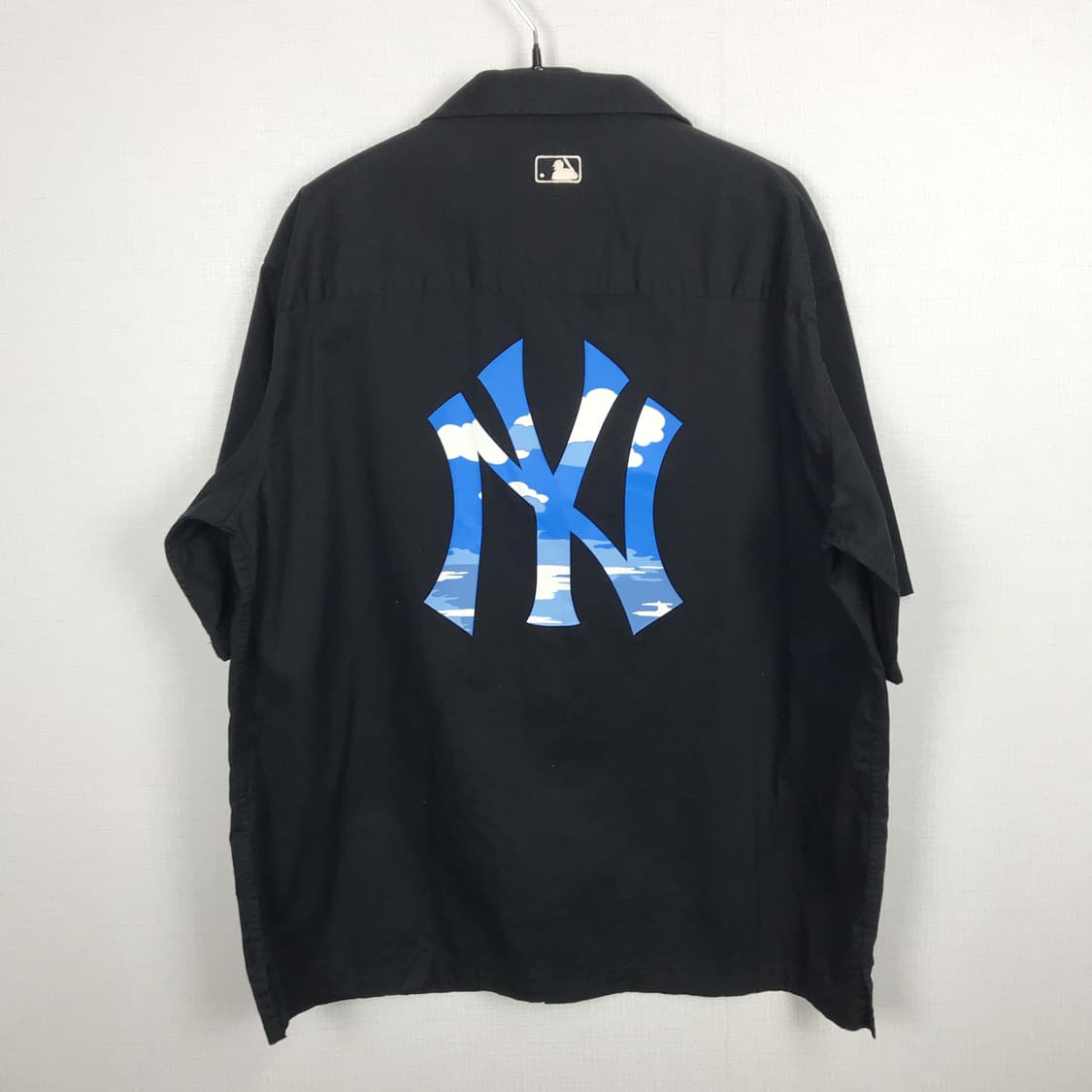 MLB 엠엘비 구름해변 백로고 반팔 남방 셔츠 남성XL 상품이미지4