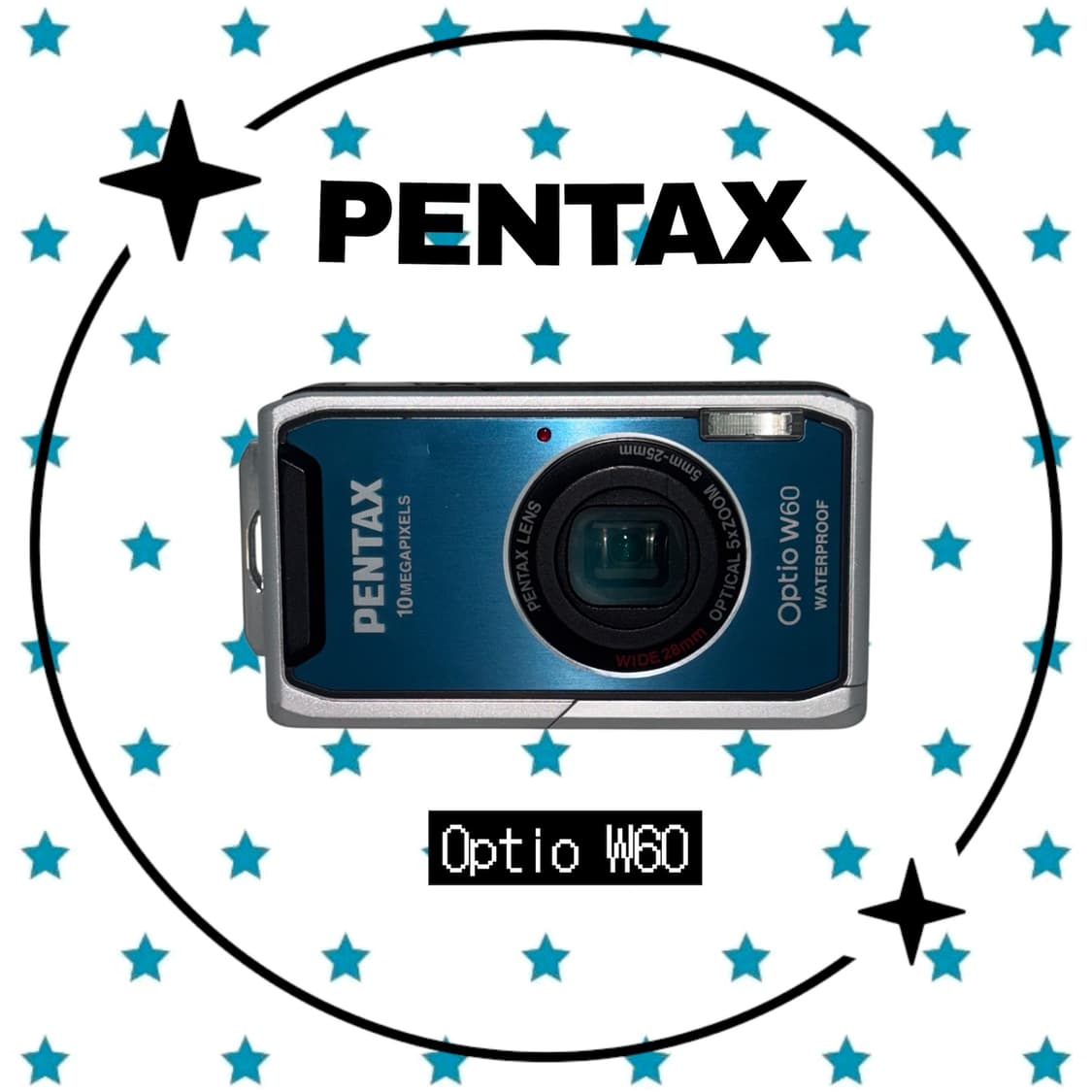 펜탁스 optio w60 빈티지 디지털카메라 디카 상품이미지1