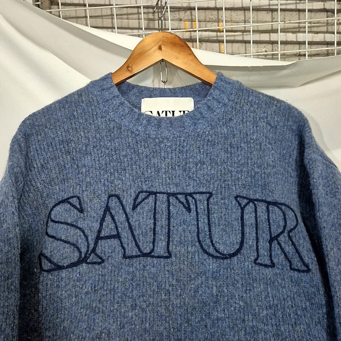 세터 빅로고 니트 상품이미지2