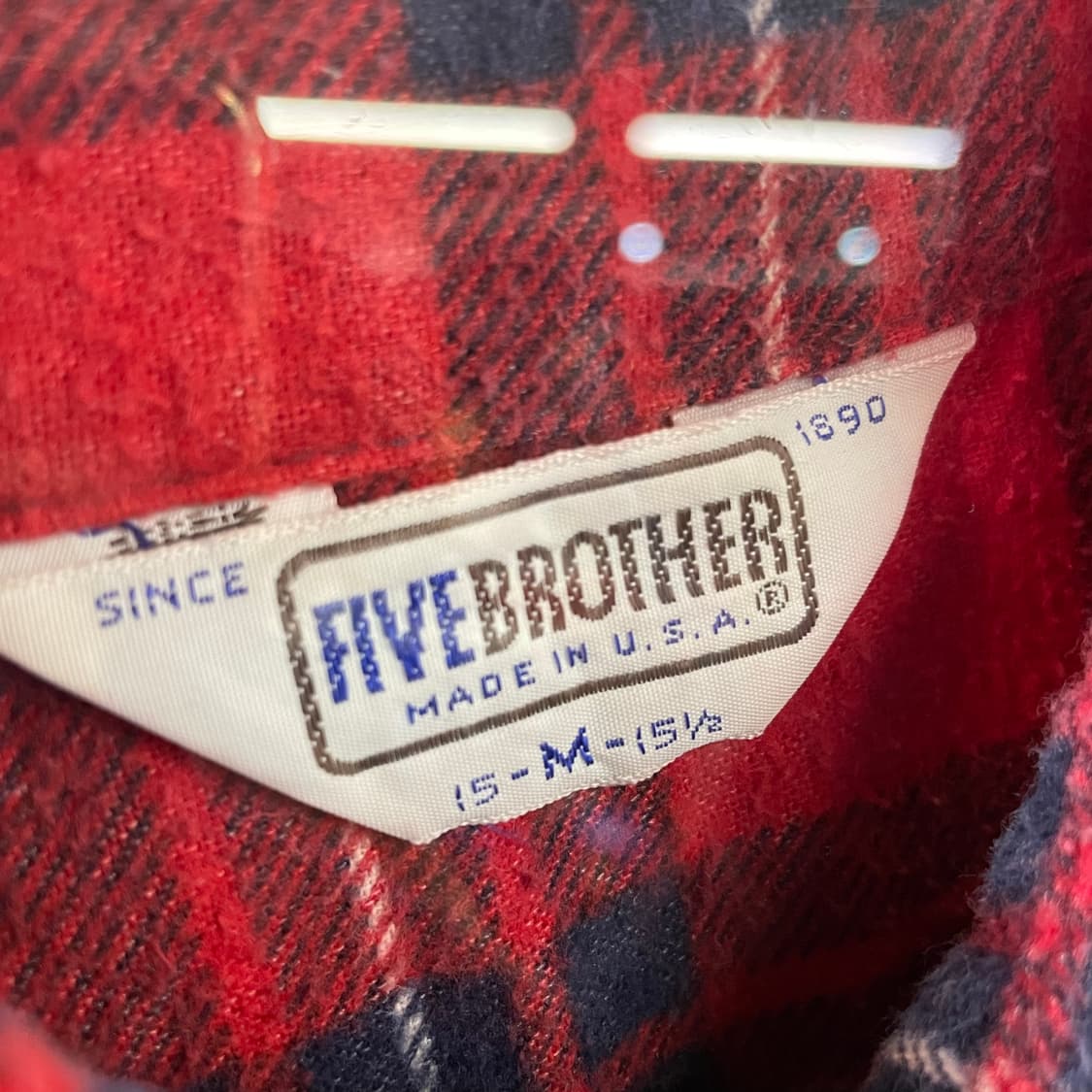 파이브브라더 플란넬 체크셔츠 상품이미지7