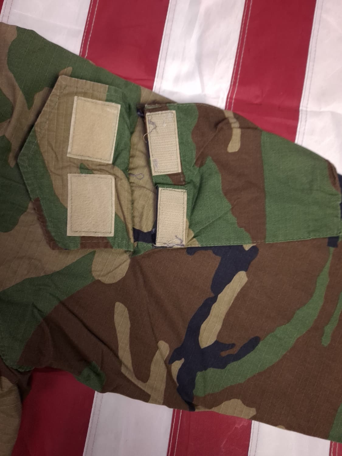 오리지날 미군 우드랜드 캐미칼 화생방복 자켓 상품이미지6