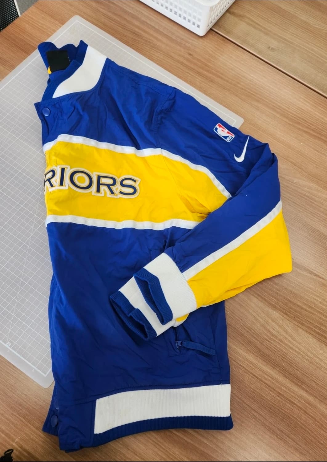 나이키 골든스테이트 워리어스 NBA 자켓 상품이미지4