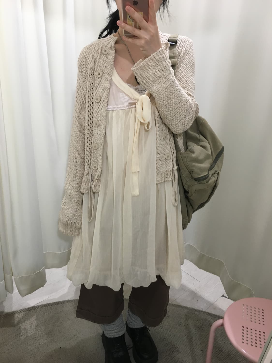 mori crop cardigan 상품이미지5