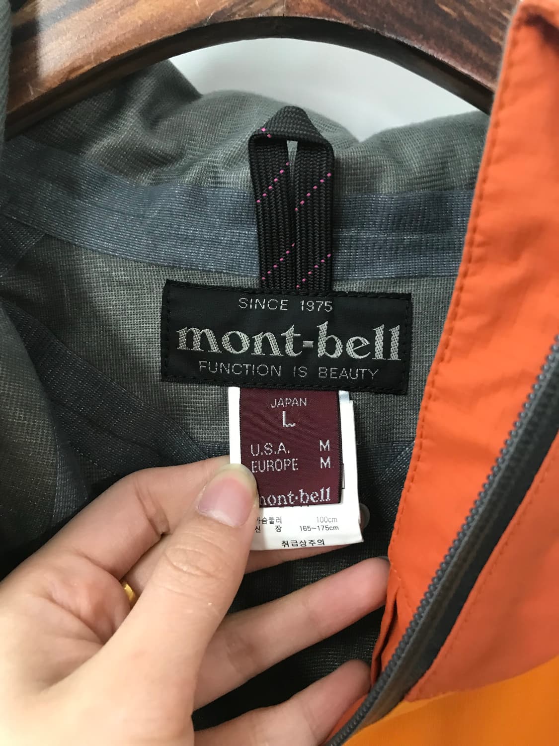 몽벨 고어텍스 소프트쉘 코프코어 투웨이 자켓 상품이미지10