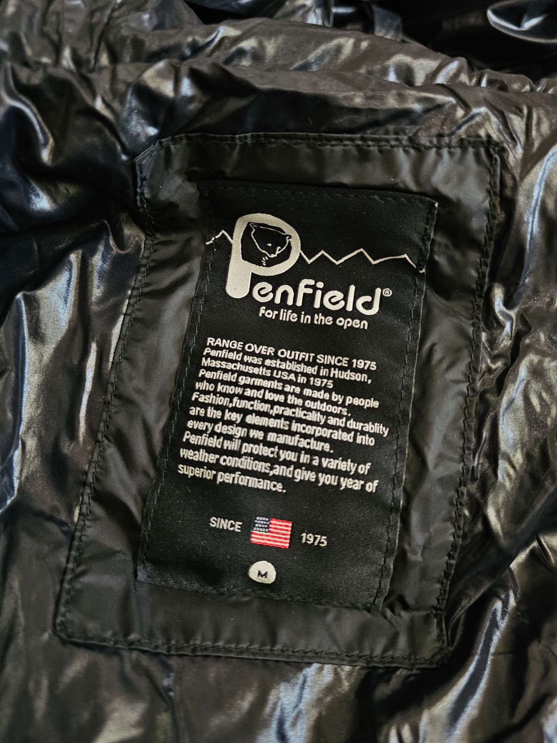 Penfield 롱패딩 블랙 M 상품이미지6