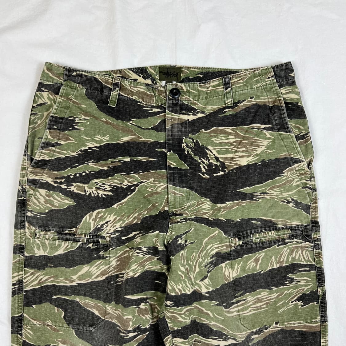 90s 스투시 stussy 타이거카모 팬츠 바지 상품이미지2