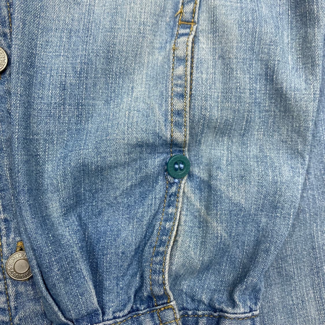 리바이스 데님 셔츠 S 실측 M  상품이미지5