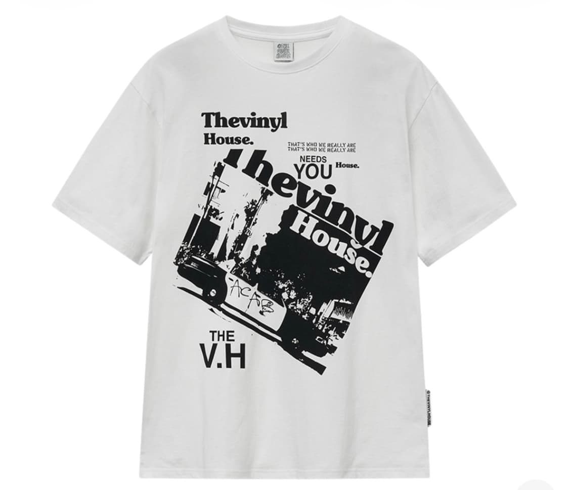 더바이닐하우스 반팔티 반소매티 상품이미지1