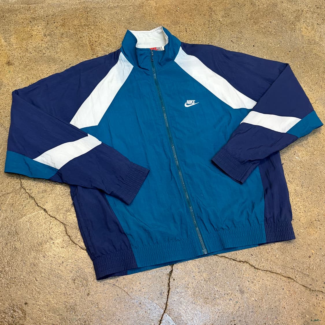 레어 80s 미국 빈티지 나이키 스몰 스우시 바람막이 상품이미지2