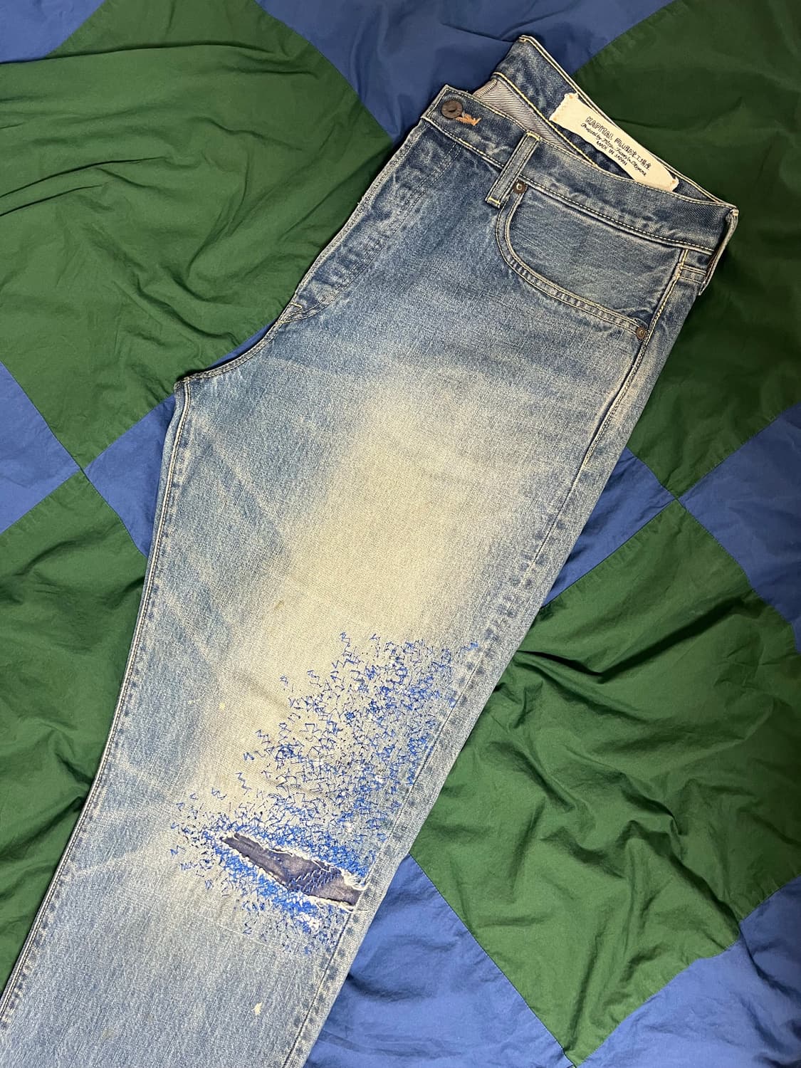 [판매] 캐피탈 몽키시스코 14oz 데님 38 상품이미지2