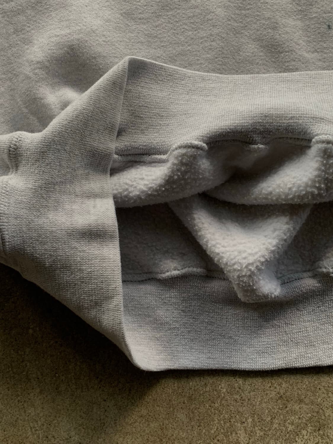 90s 러셀 애슬레틱 튜블러 크루넥 스웻셔츠 헤더그레이 상품이미지5