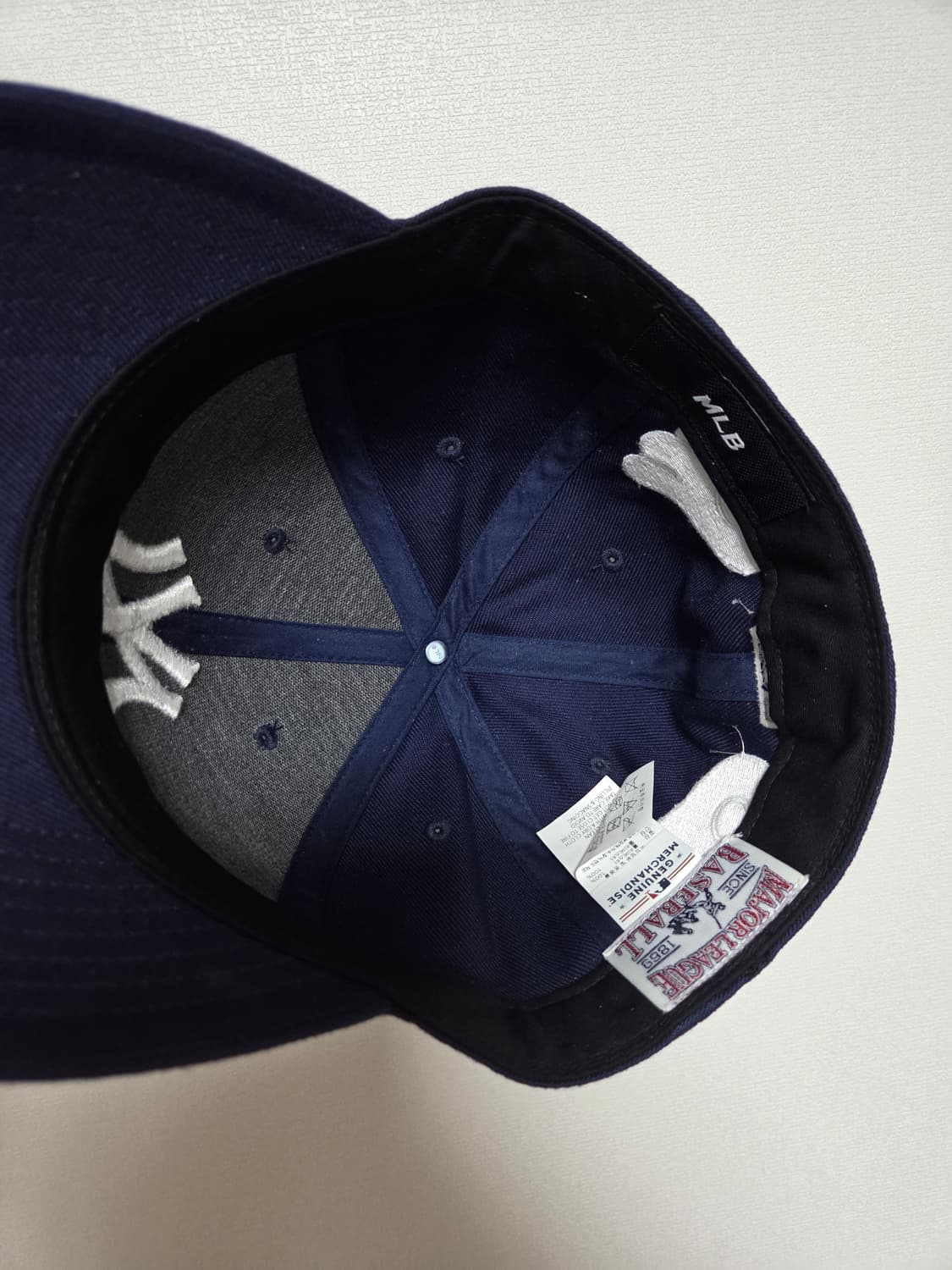 새제품) 엠엘비 엔젤코어 자수 커스텀 볼캡 aeae 뉴에라 카포 상품이미지3