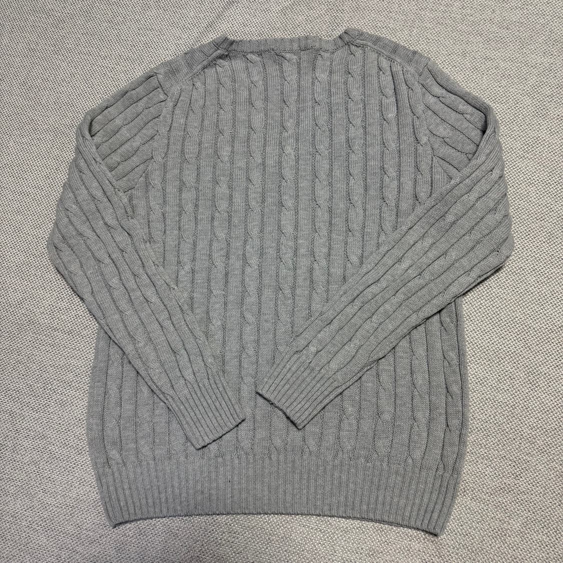 폴로 랄프로렌 브이넥 케이블 니트 상품이미지5