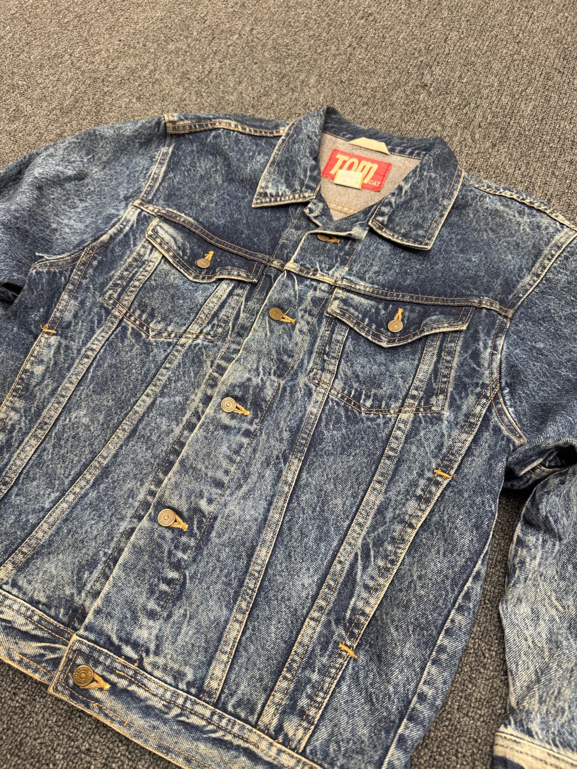 Tom cat 빈티지 데님자켓 상품이미지2