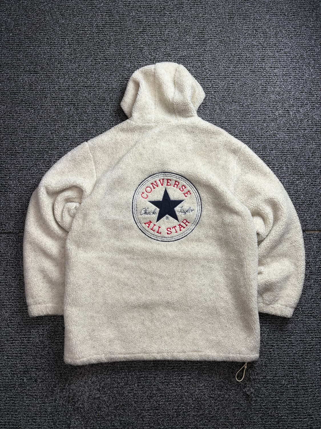 컨버스 척테일러 빅로고 쉐르파 플리스 후디 점퍼 2382 상품이미지5