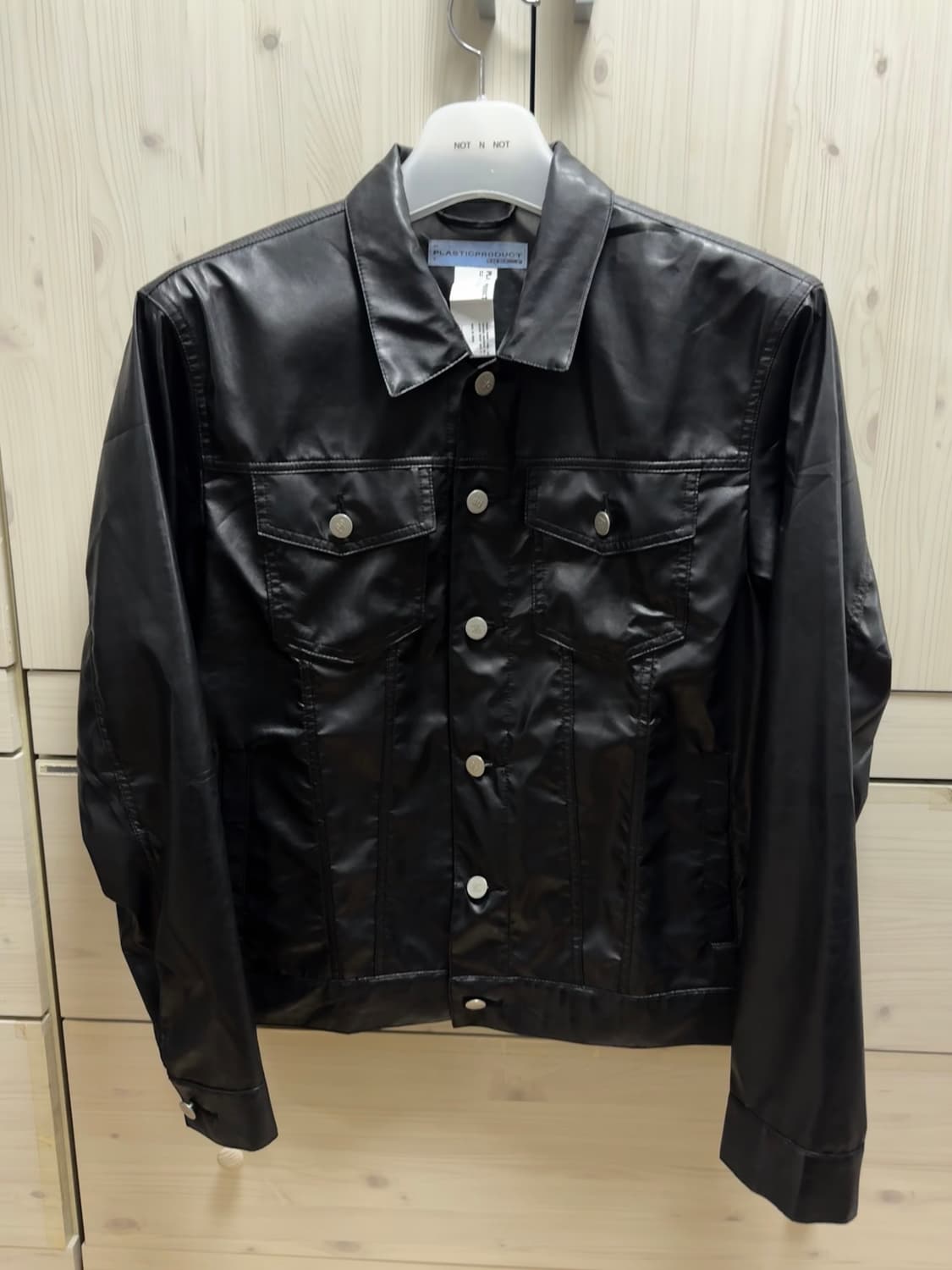 Mpa plastic product 24ss 가죽셔츠 상품이미지2