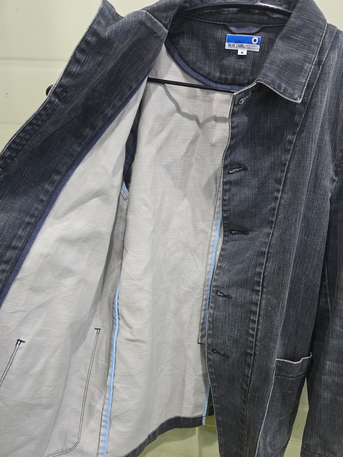 BLUE LABEL UNITED ARROWS 일본 데님 자켓. 상품이미지10