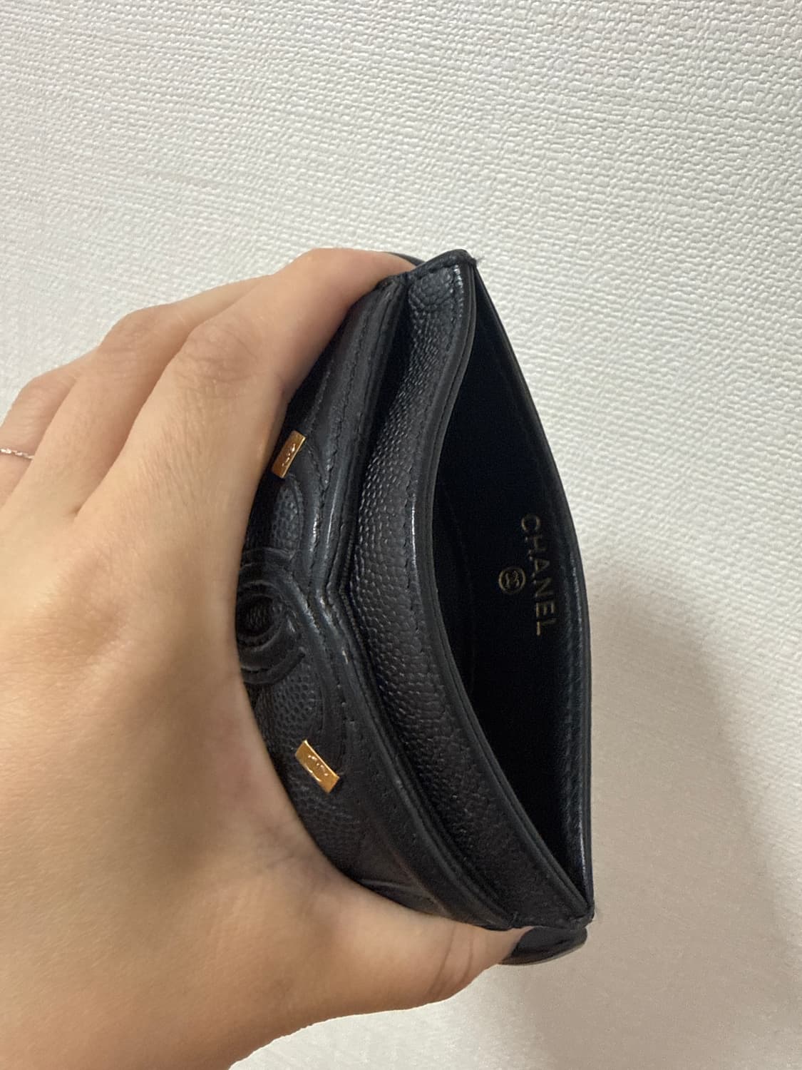 샤넬캐비어카드지갑 상품이미지5