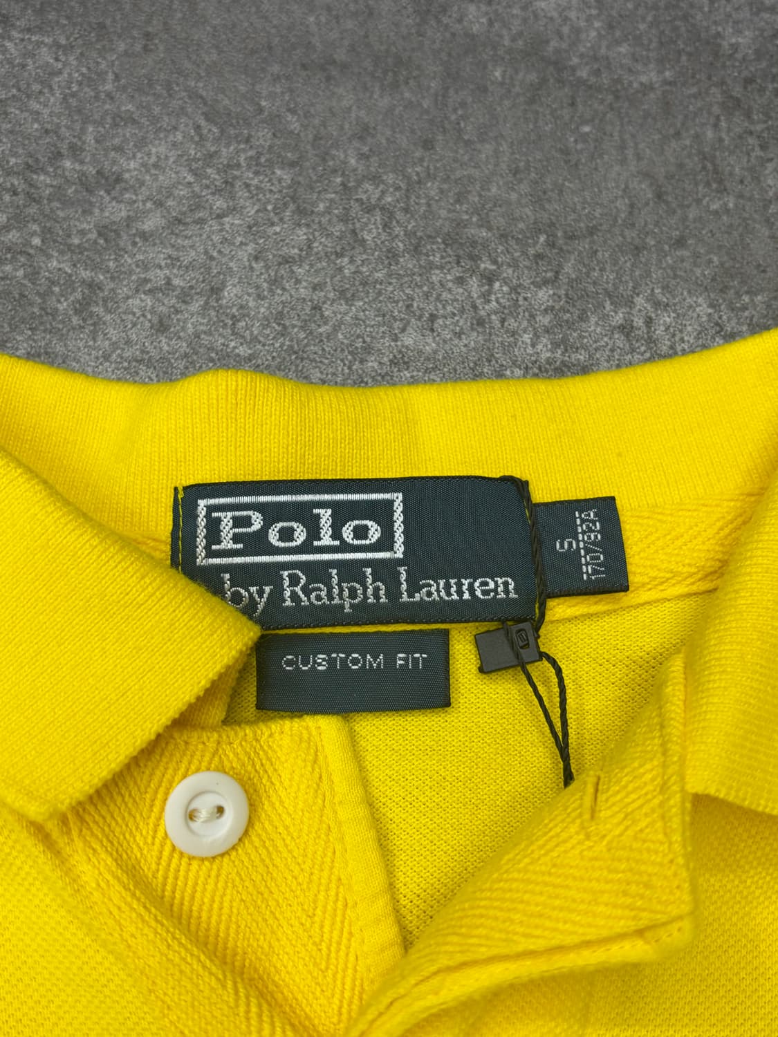 폴로 랄프로렌 빅포니 Yacht Club 옐로우 반팔 카라티 상품이미지6
