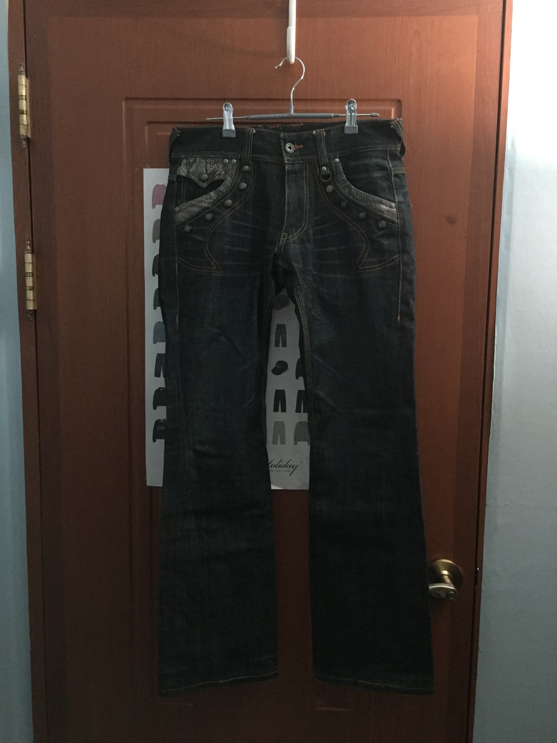 Nicole Club for Men python leather denim 상품이미지2