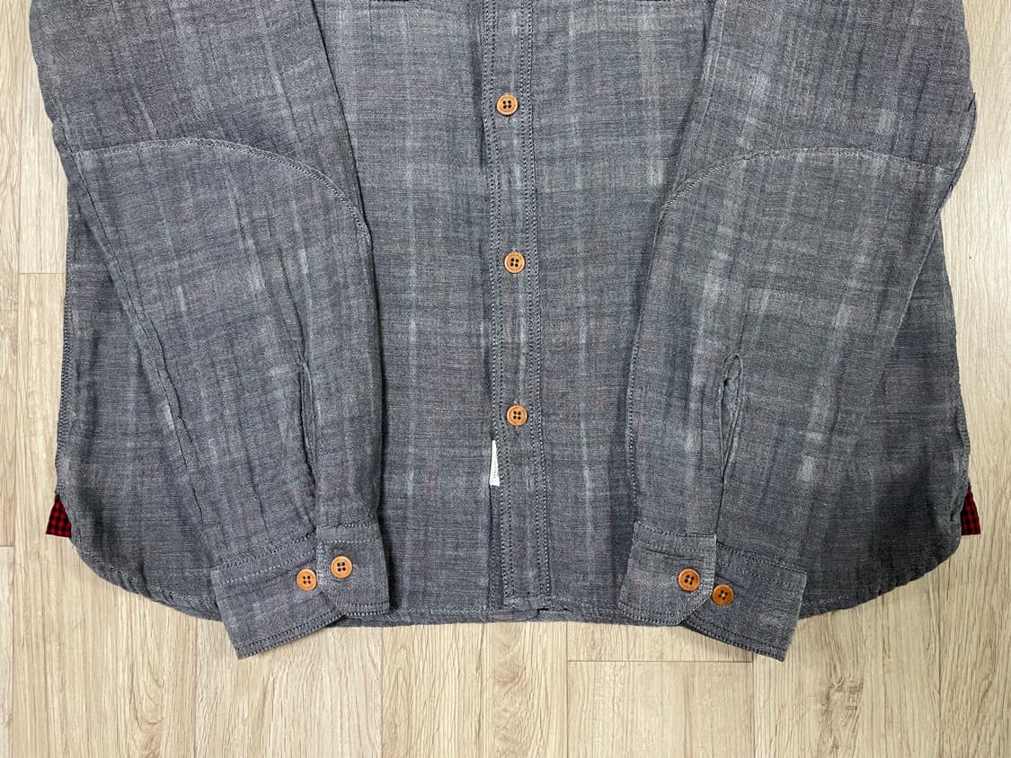 100) 울리치 샴브레이 워크셔츠(이탈리아제)새제품 상품이미지10