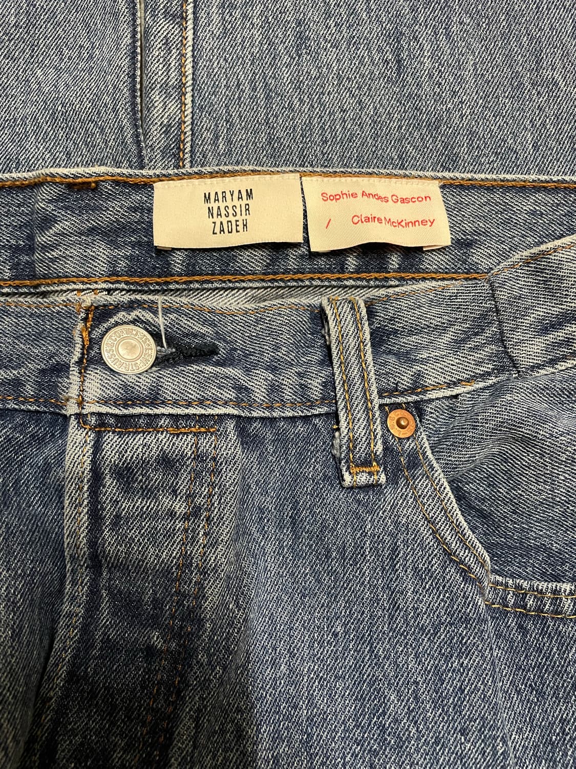 maryam nassir zadeh levi's denim 남 xs-s 상품이미지4