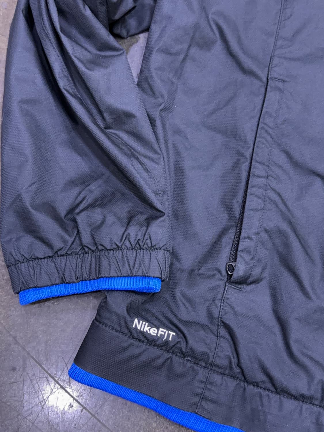 나이키 토탈90 블랙 블루 배색 트레이닝 셋업 세트 L 상품이미지9