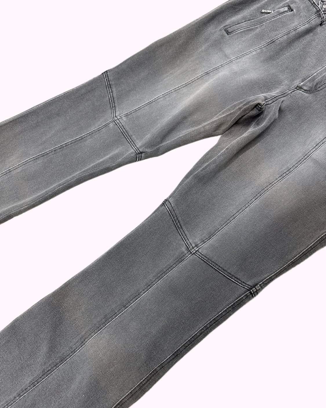 low-rise cubic grey boots-cut jean 상품이미지4