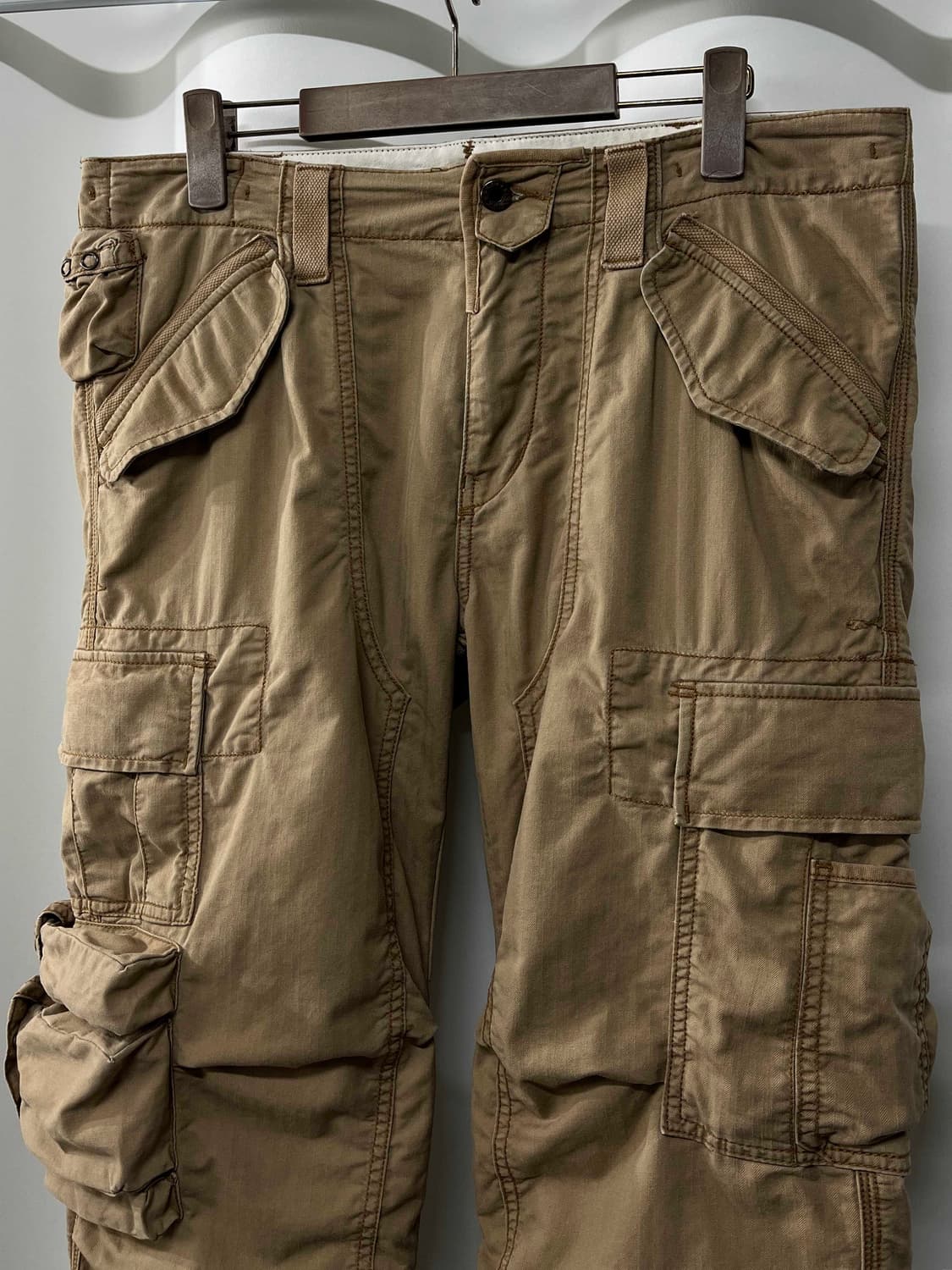 00's 폴로랄프로렌 RL067 아카이브 유틸리티 더블니 탄창카고팬츠33 상품이미지5