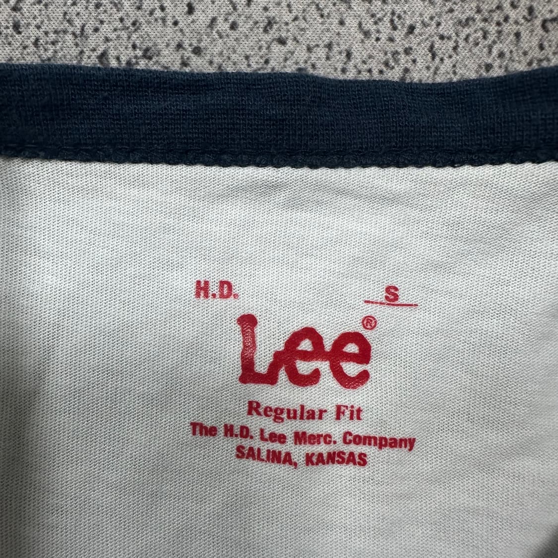 ✨ (바배) Lee 리 링거 반팔티 상품이미지3