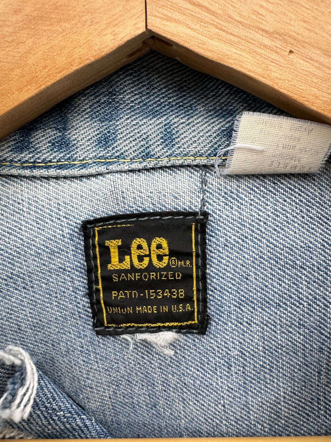 70s lee 빈티지 101-j 웨스턴 워크 데님 트러커 자켓 상품이미지8