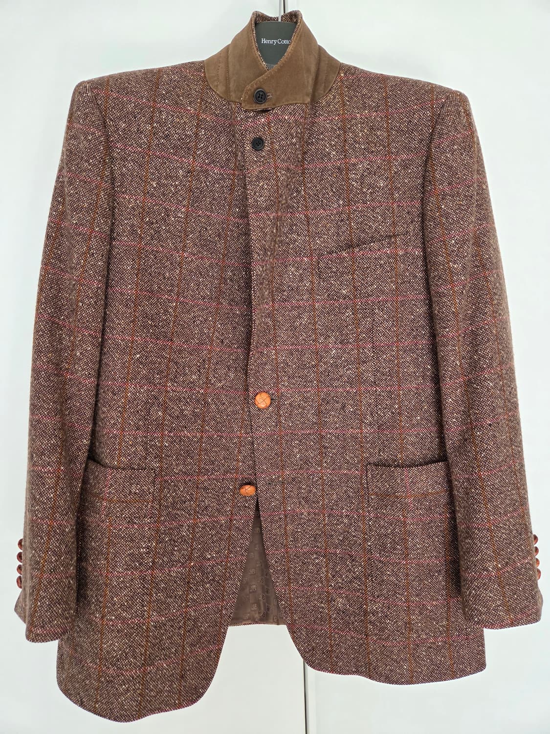 까를로바르베라 마에스트로 알베로 울캐시 자켓(콤비마이) 100L사이즈판매 상품이미지9