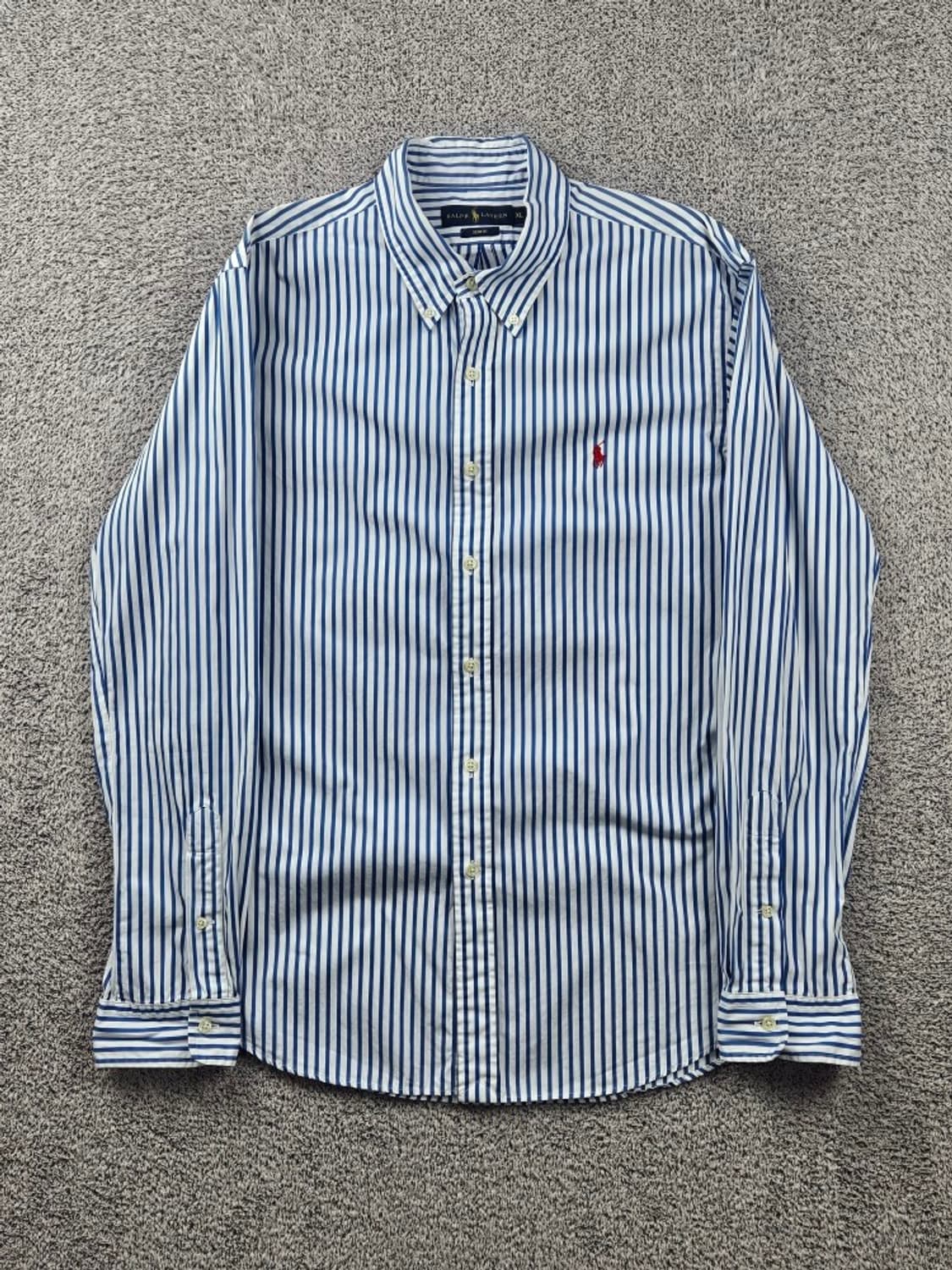 폴로랄프로렌 슬림핏 스트라이프 패턴 셔츠 ( XL ) / 11085 상품이미지2