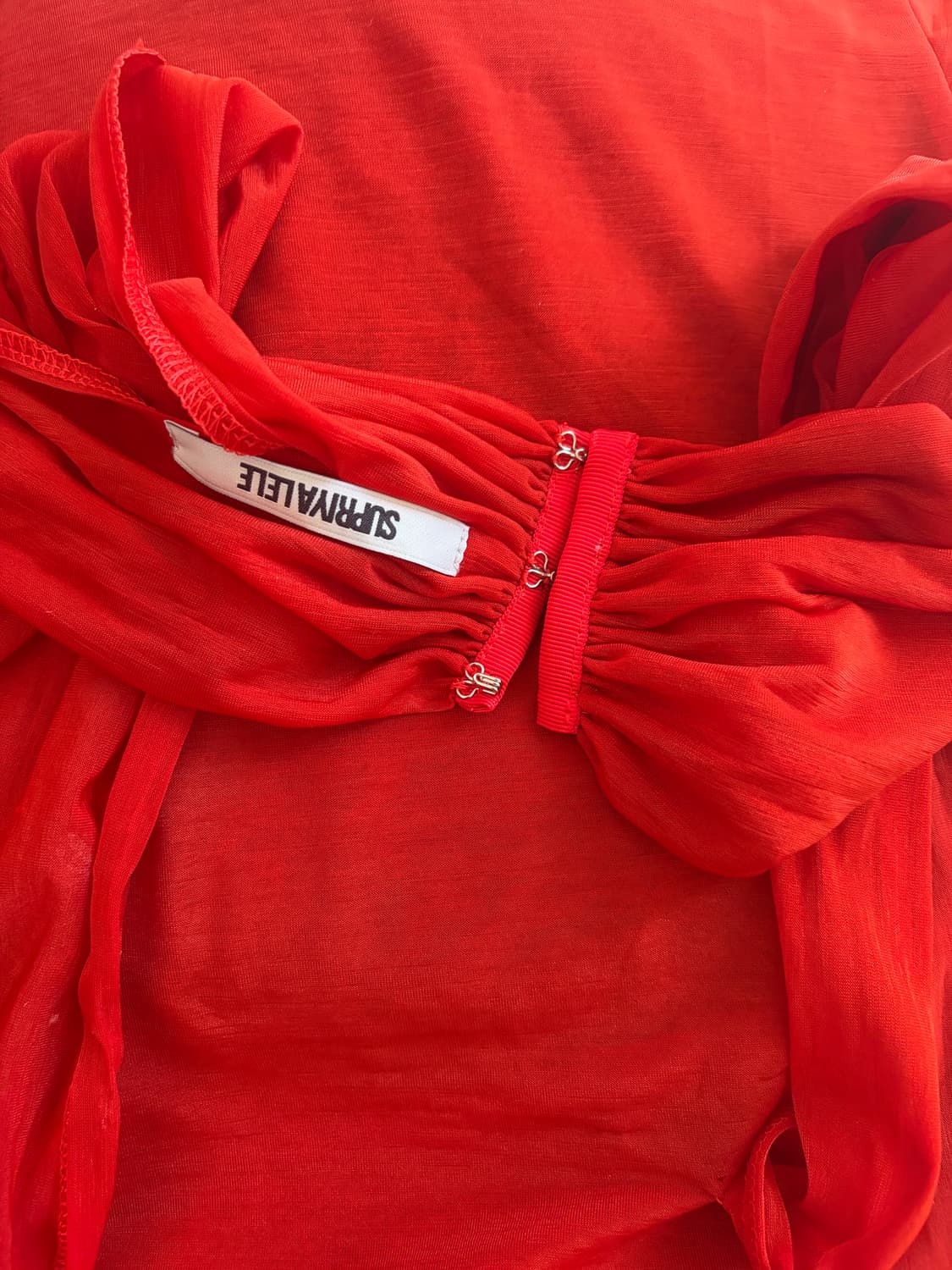 Supriya Lele knotted jersy top 상품이미지4