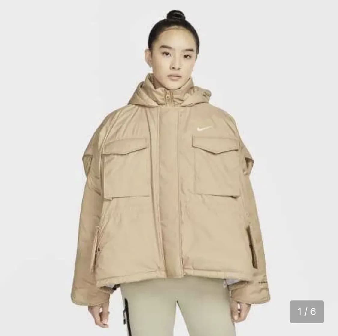 나이키 우먼스 써마핏 리펠 m65 파카 경량패딩 m 85 여 상품이미지1