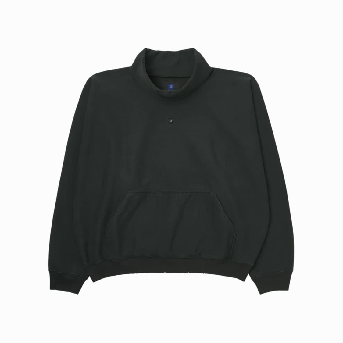 이지 갭 발렌시아가 하이 넥 스웨터 블랙 L 상품이미지2