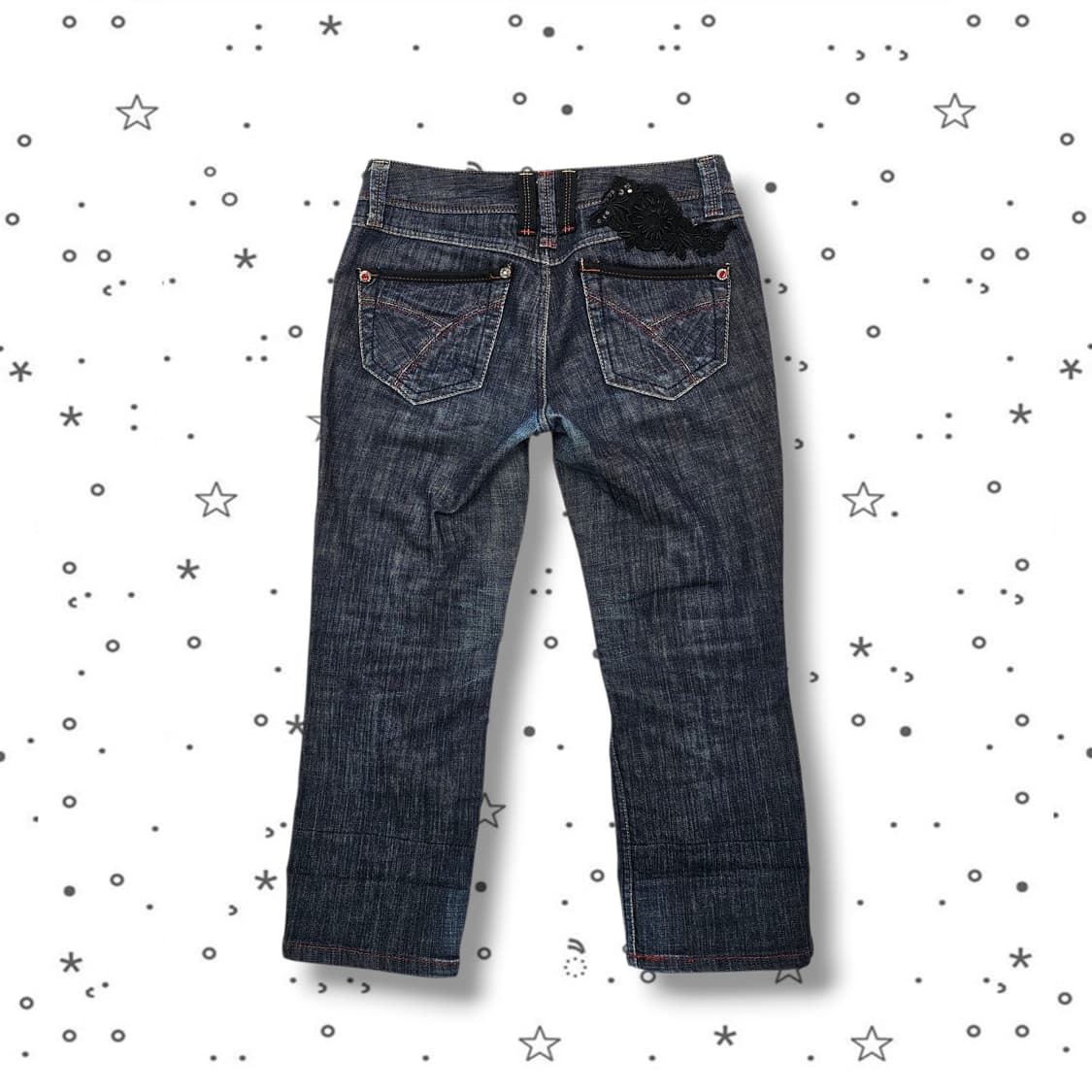 67 A6 데님 카프리 팬츠 상품이미지9