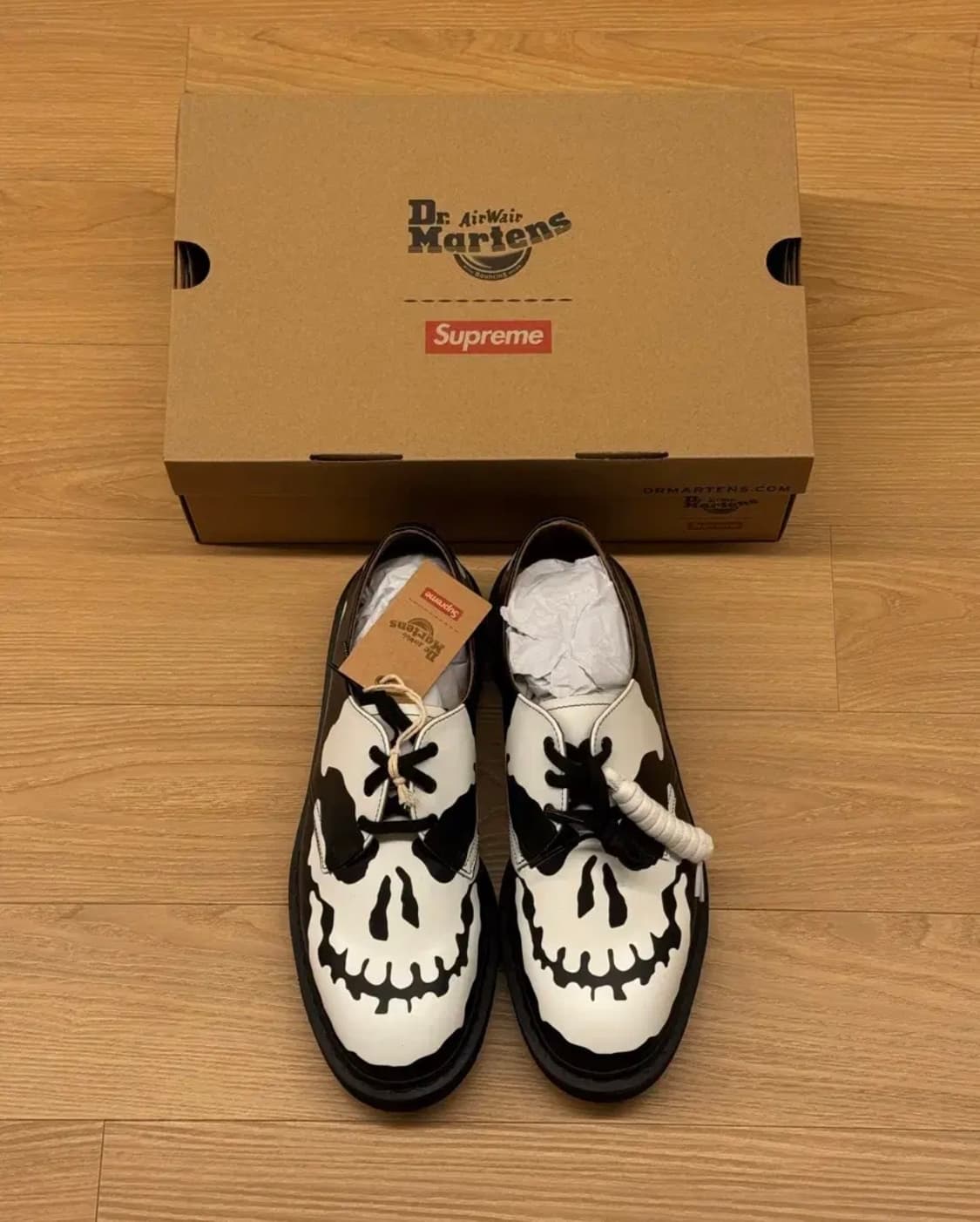 [280] 닥터마틴 x 슈프림 25fw 3eye 블랙 상품이미지1