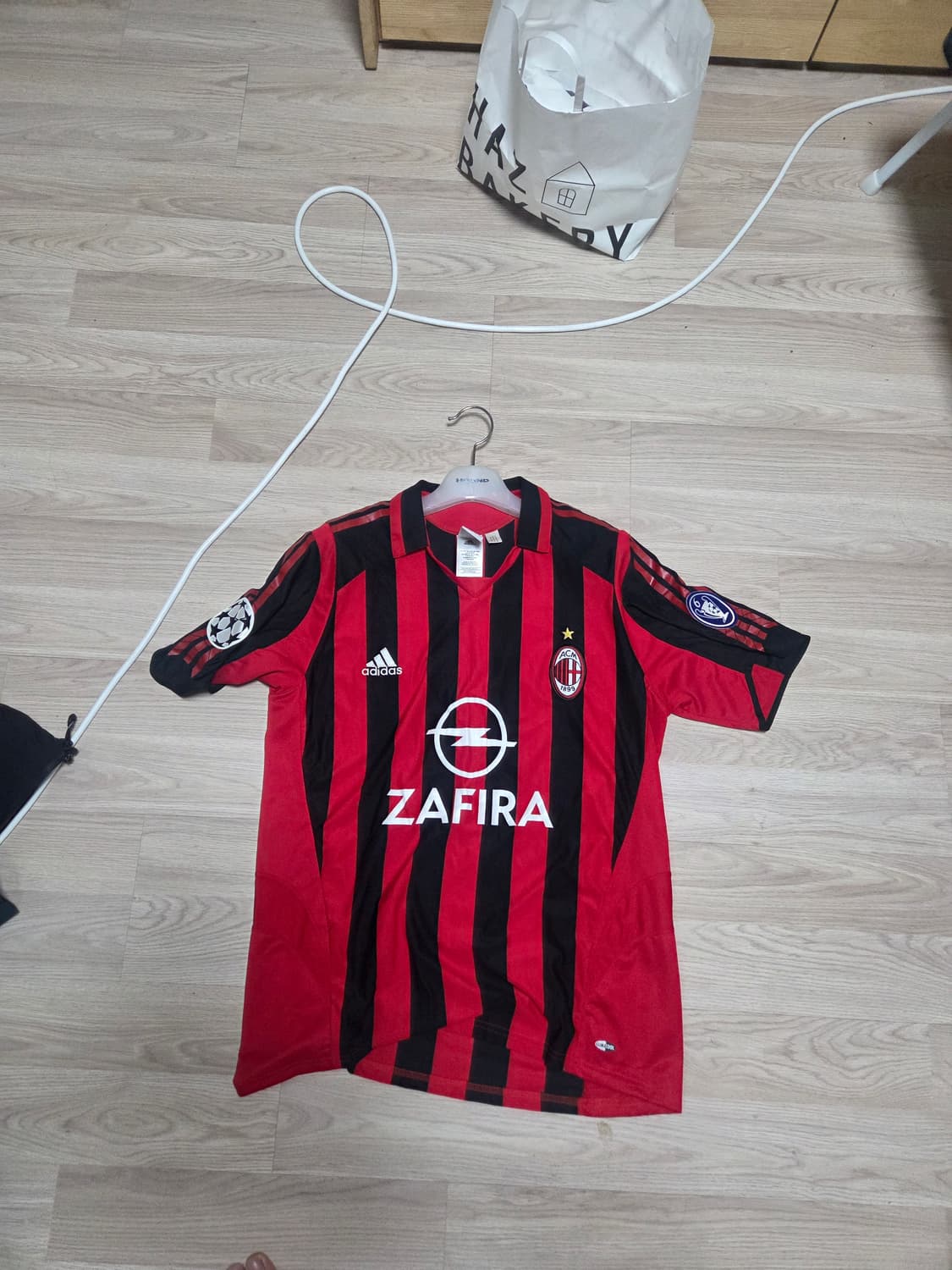 AC밀란 2005-06 홈 유니폼 L 셰브첸코 상품이미지3