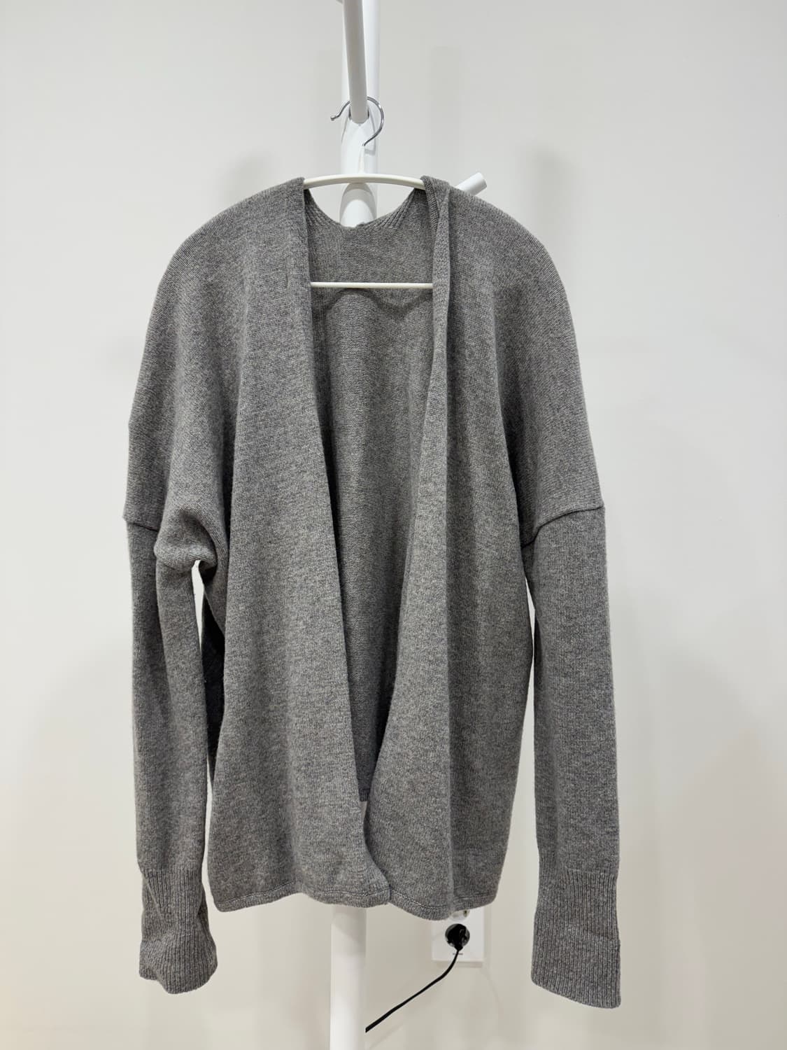 리포스 Repos 숄 박시 가디건 그레이 상품이미지5