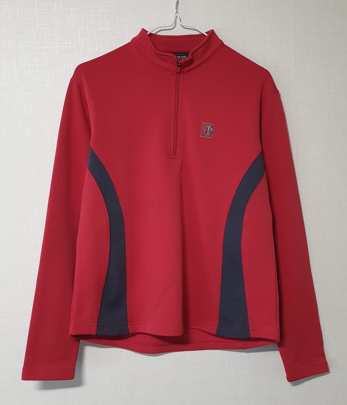 블랙야크 기모 반집업 긴팔티 95사이즈 상품이미지1