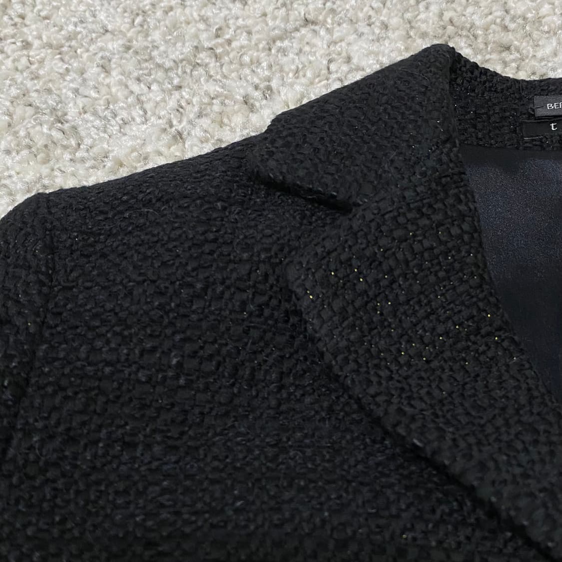 띠어리 금사 디자인 트위드 셋업 투피스 상품이미지6