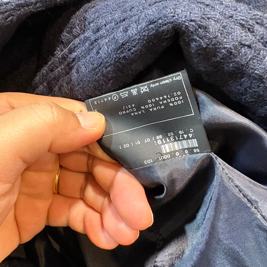 [4] CHANLE 샤넬 트위드 코트 상품이미지8