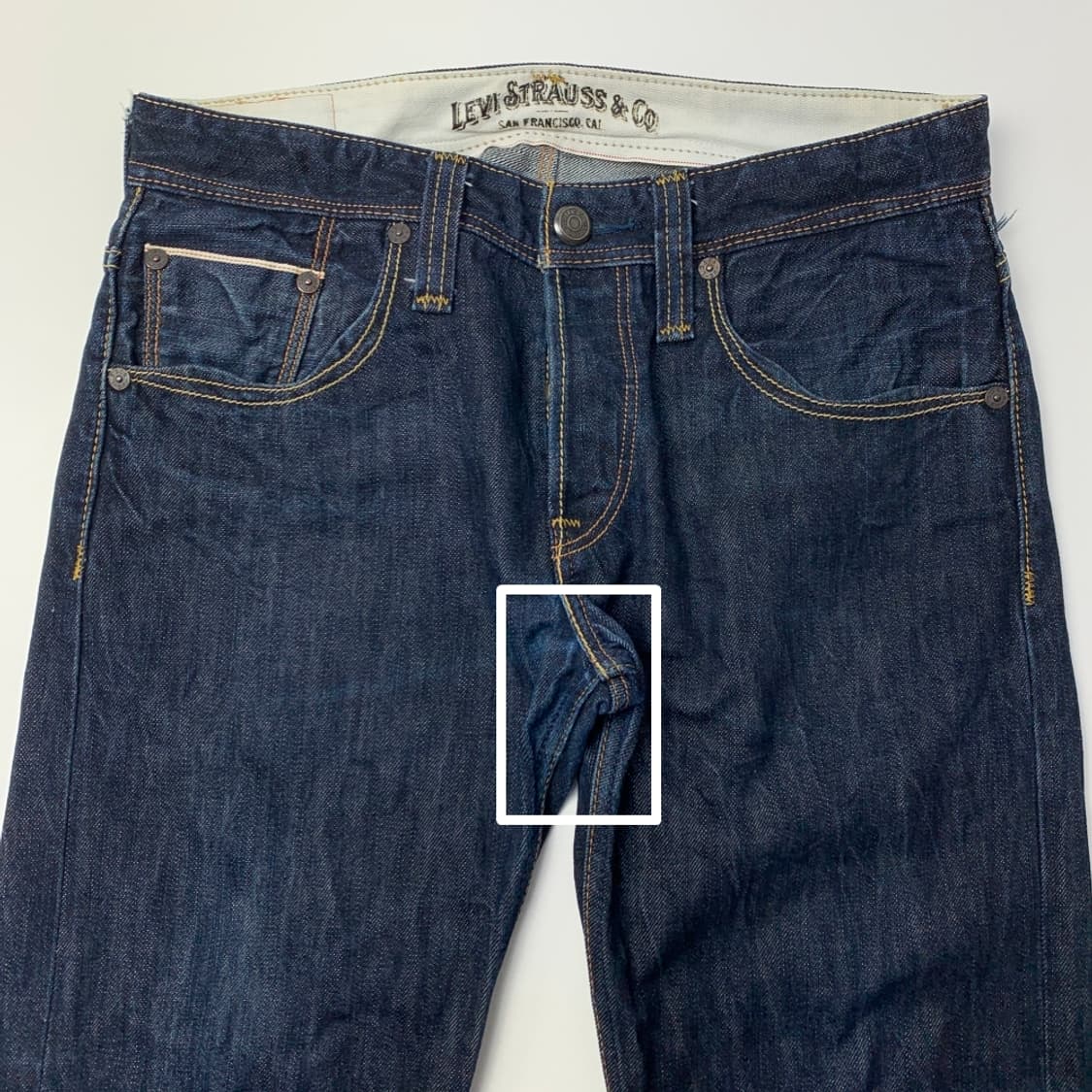 [32/정품] Levi's 리바이스 504 데님팬츠 청바지 상품이미지2