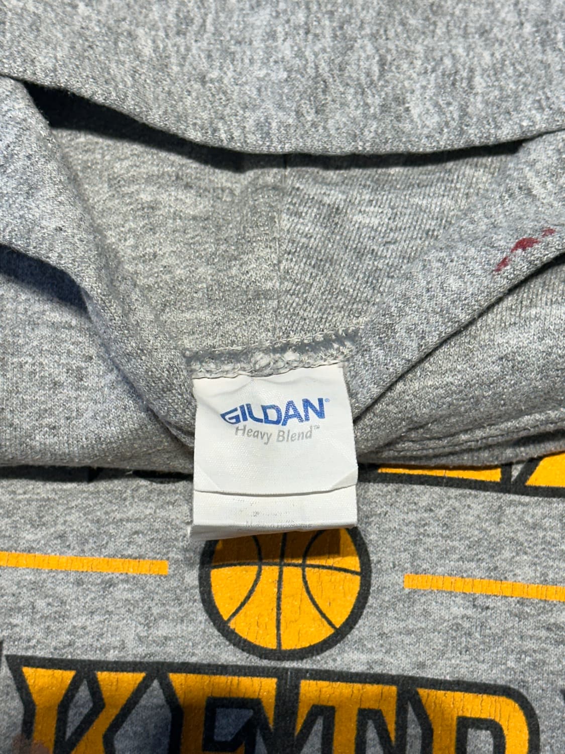 90s Gildan basketball 후드티 M 상품이미지3