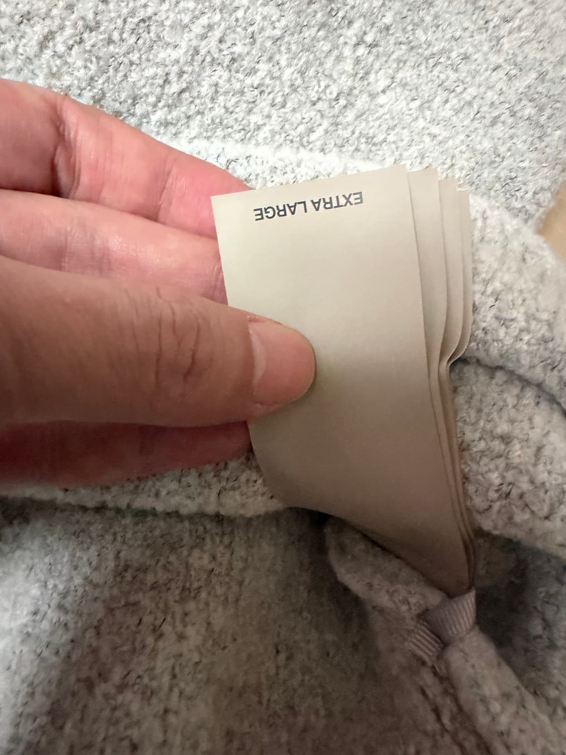 피어오브갓 7th 부클 폴로 니트 블랙 그레이 XL 상품이미지6