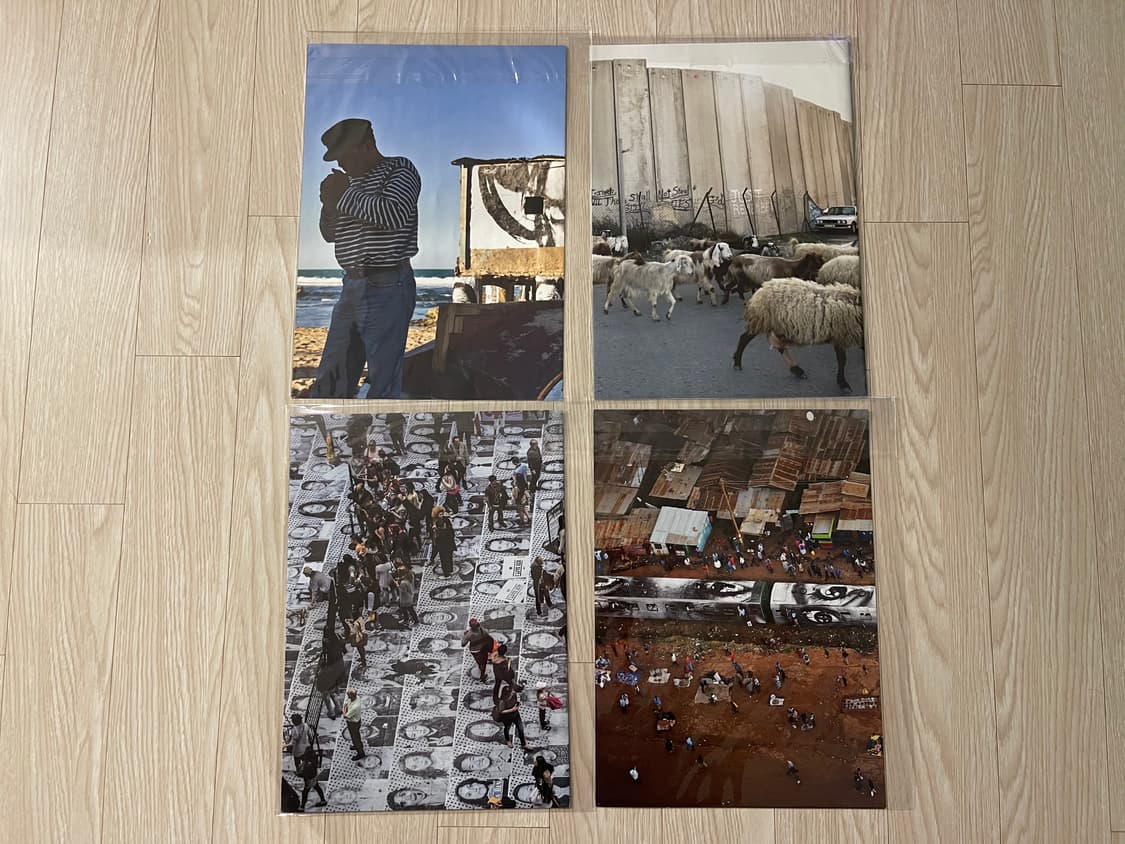 꼼데가르송 레이 가와쿠보 x JR 아트 브로셔 DM 4세트 AD2015 상품이미지2