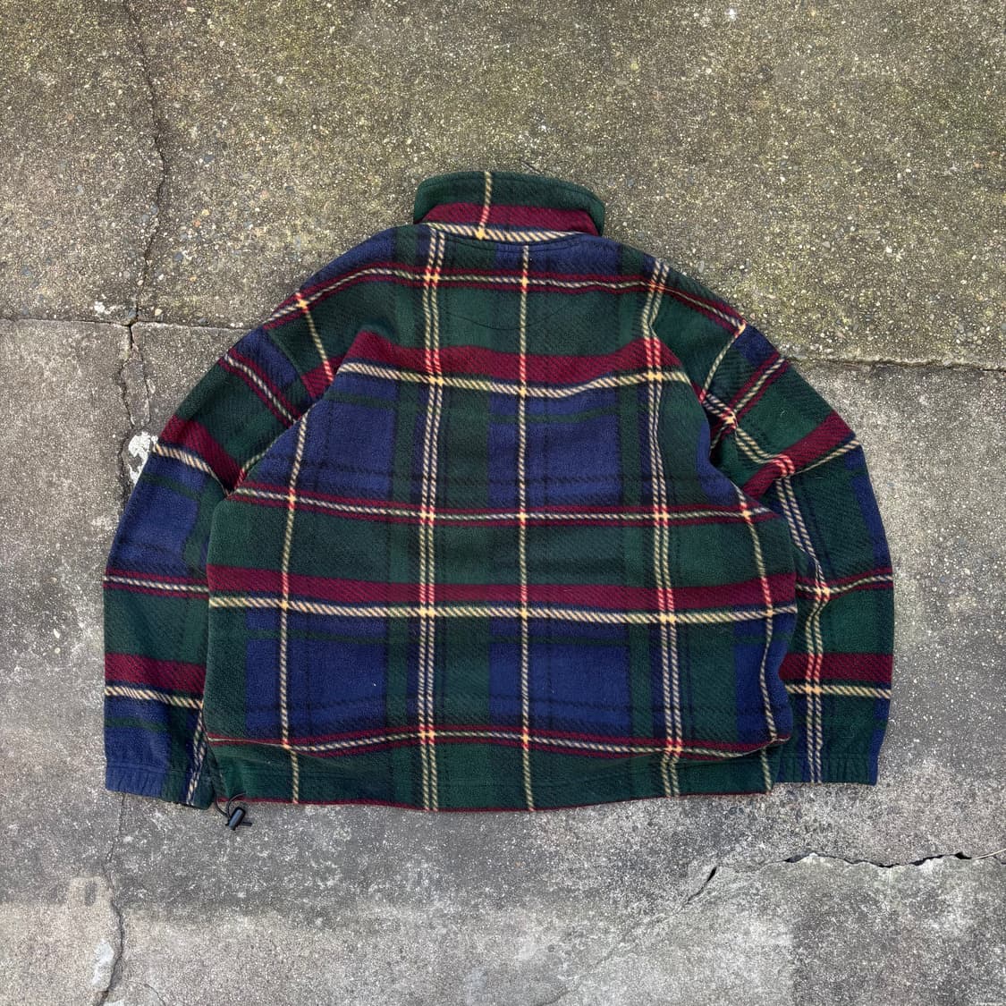 WINNERS 체크 플리스 하프집업 L 상품이미지6