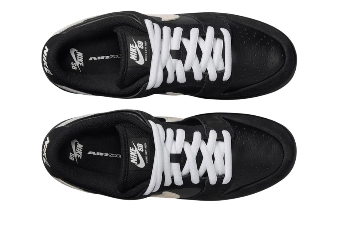 나이키sb덩크로우 프로블랙 화이트(270) 상품이미지2