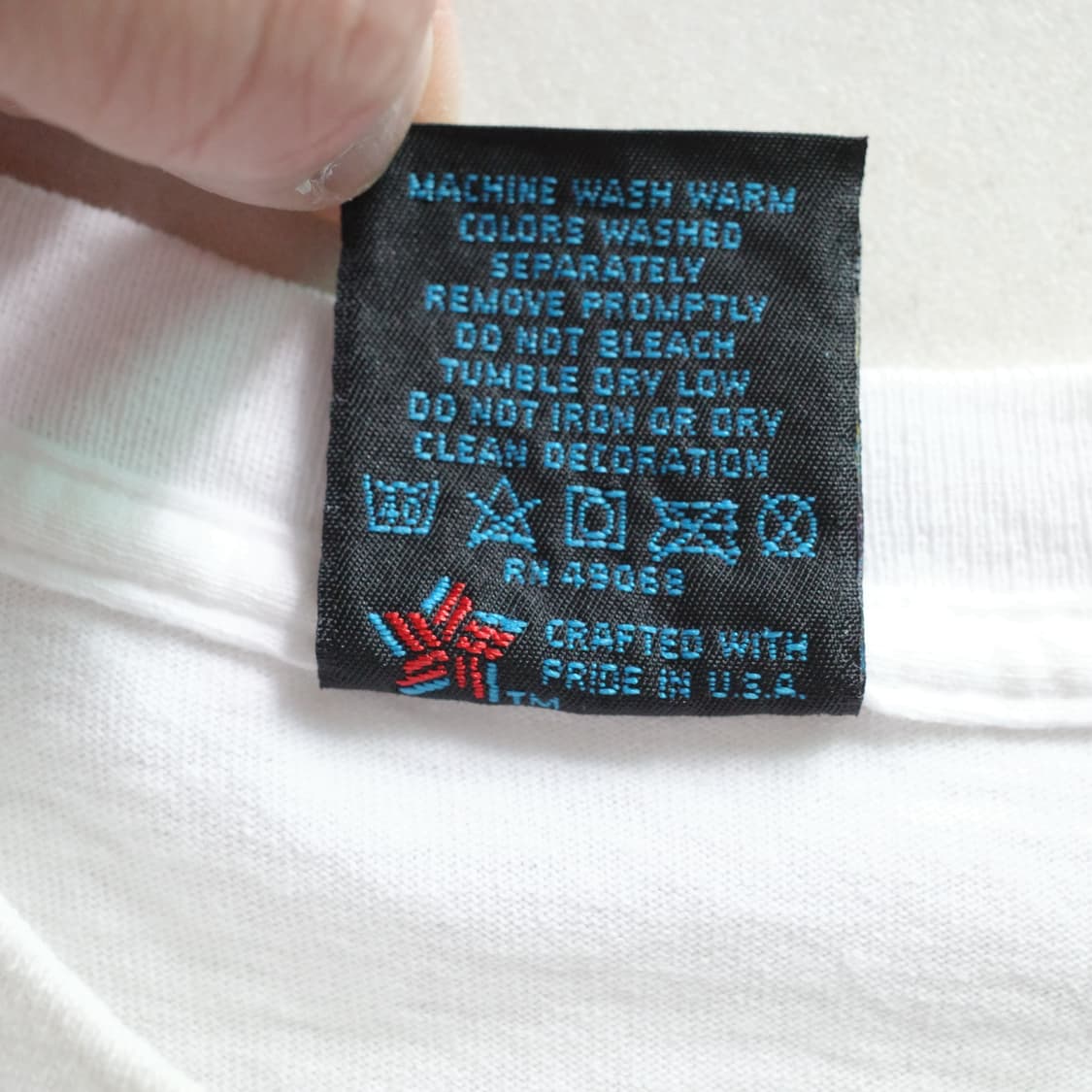 90s 소피 초이스 MADE IN USA 미해군 US NAVY 티셔츠 상품이미지4